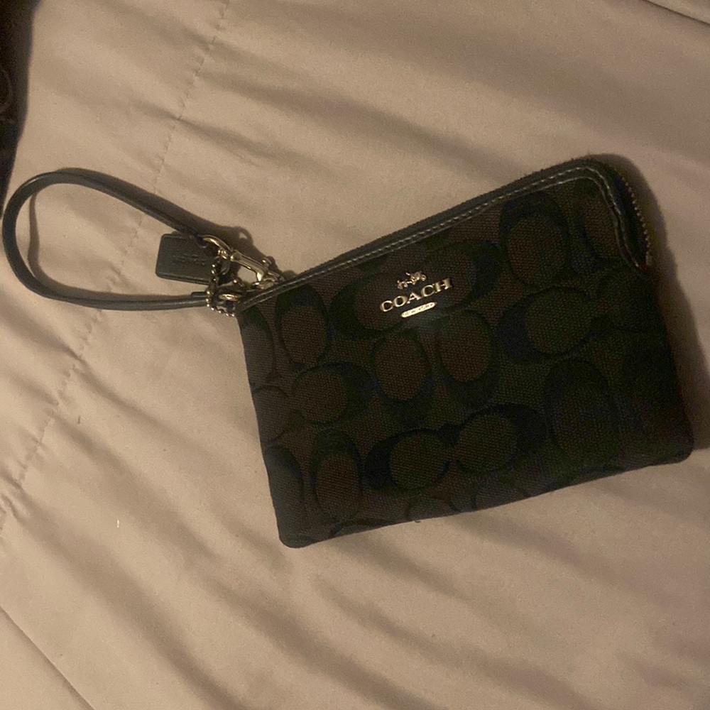 Authentic coach wristlet